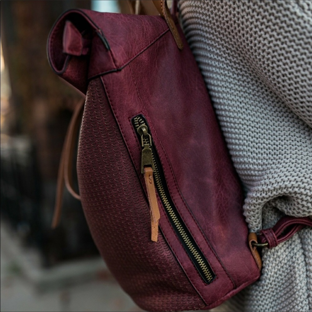 🌿 MUST HAVE 🌿 Vegan Leather Backpack NWT RESTOCK - Picture 3 of 8